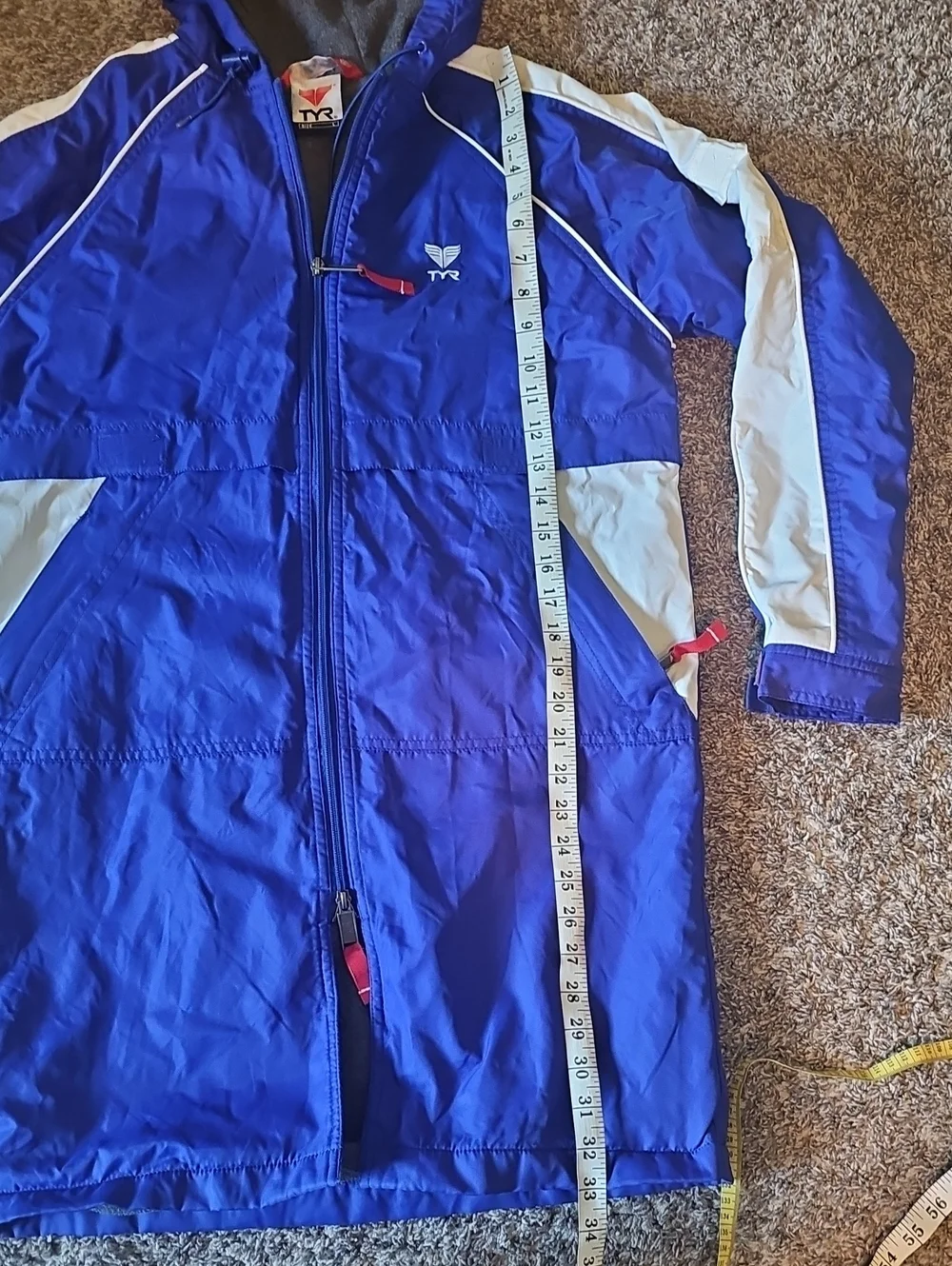 AWESOME TYR YOUTH SWIM PARKA JACKET